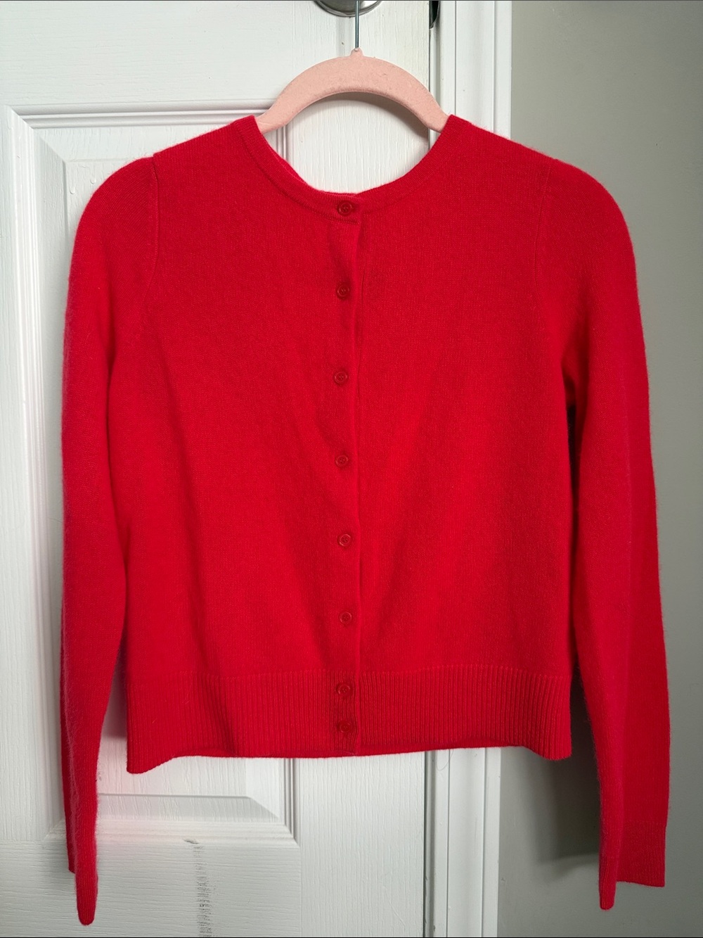 Anthropologie The Cashmere Collection Button-Front Crewneck Cardigan- New w/tag
